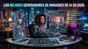 Mejores generadores de imágenes con IA